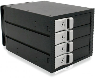 Mobile rack ExeGate HS435-01 Black