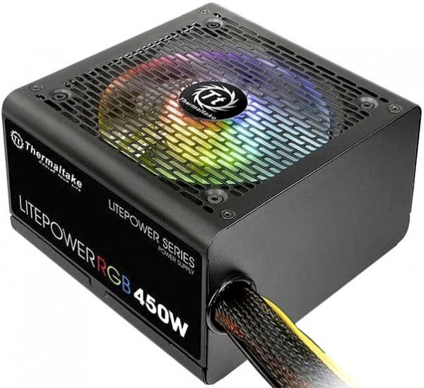Блок питания 450W Thermaltake LitePower RGB (PS-LTP-0450NHSANE-1)