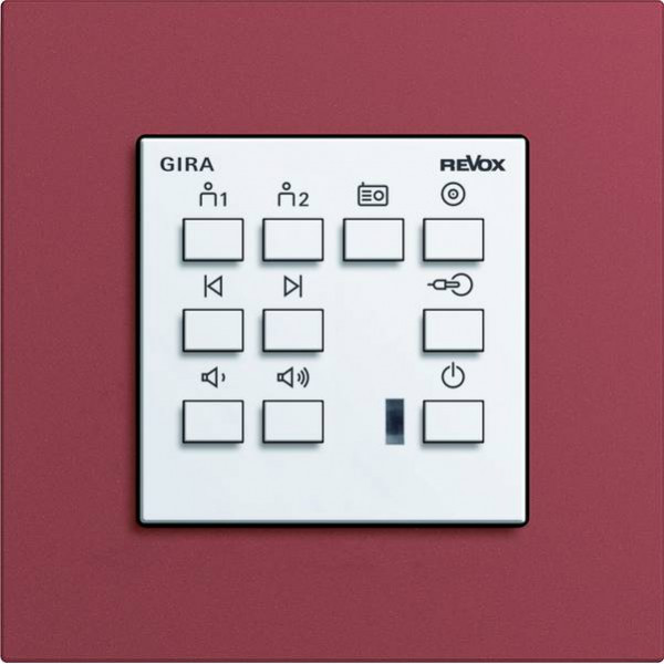 Настенная панель управления Revox Voxnet wall control 218, pure white glossy