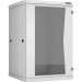 Шкаф телекоммуникационный настенный TLK Classic II, 19", 18U, 904х600х600 мм (ВхШхГ), дверь: стекло, боковая панель: сплошная съемная, разборный, цвет: серый
