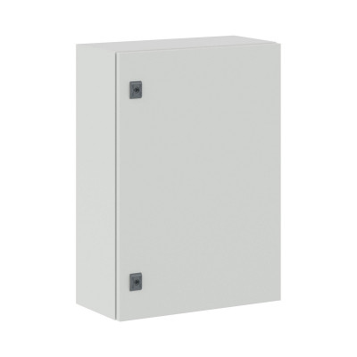Шкаф электротехнический настенный DKC CE, IP66, 700х500х250 мм (ВхШхГ), дверь: металл, корпус: сталь листовая, цвет: серый, с монтажной панелью, (R5CE0759)