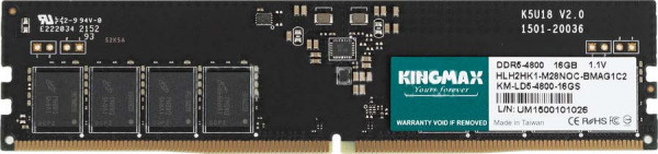 Оперативная память 16Gb DDR5 4800MHz Kingmax (KM-LD5-4800-16GS)