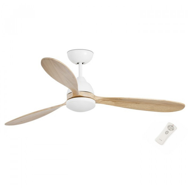 Вентилятор с подсветкой Faro POROS WHITE 15W LED 3000K (33524)