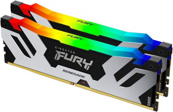 Оперативная память 32Gb DDR5 6000MHz Kingston Fury Renegade RGB (KF560C32RSAK2-32) (2x16Gb KIT)