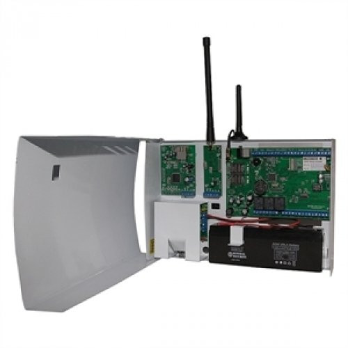 Устройство оконечное объектовое приемно-контрольное c GSM коммуникатором S632-2GSM-BK20-W округлый (S632-2GSM-МВК) под АКБ 2,3Ач, цвет белый