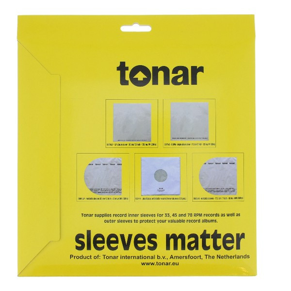 Tonar LP INNER SLEEVE внутренний конверт 12 (50 шт)