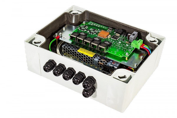 Коммутатор с питанием по PoE Релион-SW-1/4Poe+/60W-WI-FI