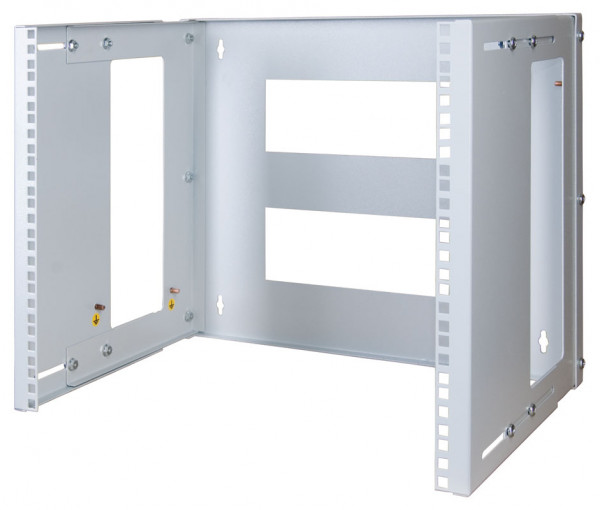 Кронштейн ЦМО КНО-М, настенный, 6U, 273х512х450 мм (ВхШхГ), регулируемая глубина 300-450 мм, 19", цвет: серый