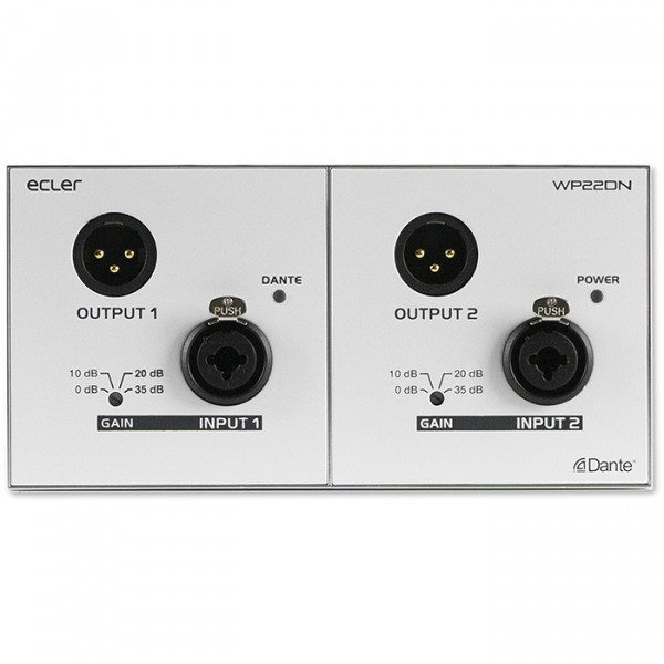 Настенная панель управления Ecler WP22DN