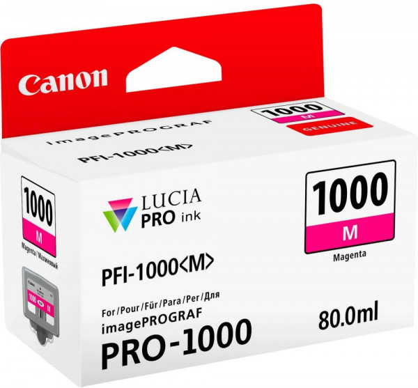 Картридж Canon PFI-1000 Magenta