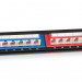 Коммутационная патч-панель Cabeus, 19", 1HU, портов: 24 х RJ45, кат. 5е, неэкр., порты в 1 ряд, цвет: цветная, (PLCOL-24-Cat.5e-Dual)