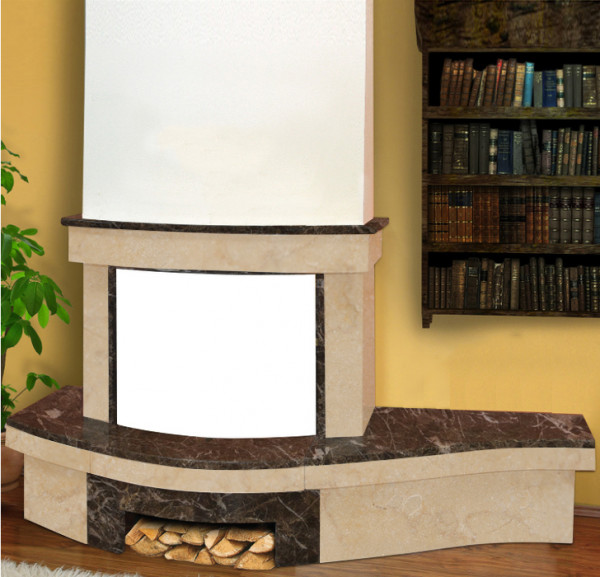 Пристенная облицовка MadeIra Josefina Dark Giallo, Dark Chokolate М c800