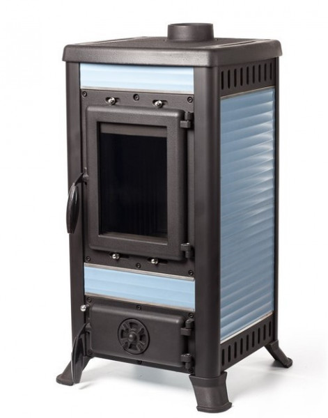 Дровяная печь Fireway KLEMENS I голубой