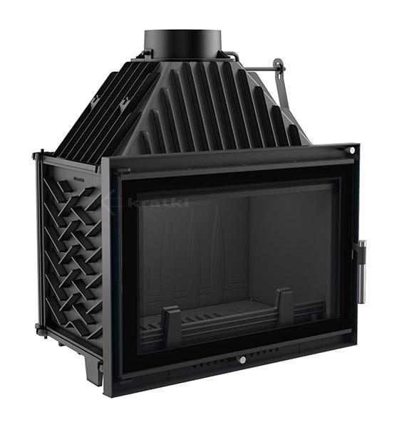 Фронтальная дровяная топка Kratki Oliwia DECO