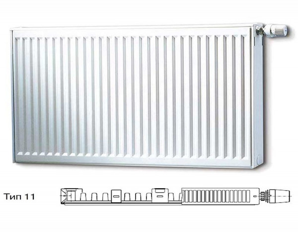 Стальной панельный радиатор Тип 11 Buderus Радиатор K-Profil 11/500/500 (48) (A)