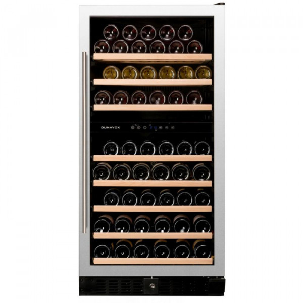 Встраиваемый винный шкаф 51-100 бутылок Dunavox DX-94.270SDSK