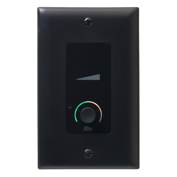 Панель BSS EC-V BLK настенная панель управления серии Contrio. Подключение Ethernet, вращающийся регулятор громкости, цвет черный