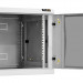 Шкаф телекоммуникационный настенный TLK Classic II, 19", 9U, 503х600х600 мм (ВхШхГ), дверь: стекло, боковая панель: сплошная съемная, разборный, цвет: серый