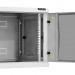 Шкаф телекоммуникационный настенный TLK Classic II, 19", 9U, 503х600х600 мм (ВхШхГ), дверь: стекло, боковая панель: сплошная съемная, разборный, цвет: серый