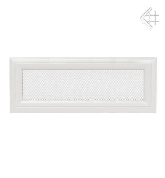 Вентиляционная решетка для камина Kratki 11х42 Оскар белая 42OB
