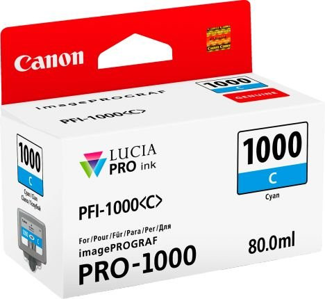 Картридж Canon PFI-1000 Cyan