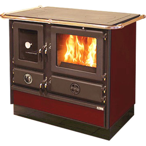 Дровяная печь MBS SUPER THERMO MAGNUM 4D RED/L
