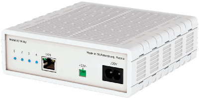 Модем GSM Стационарный GSM модем 900/1800 МНz (4 SIM, 1 Ethernet)
