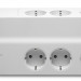 Блок силовых розеток APC, вертикальный, неуправляемый, Shuko х 6, вход Schuko, шнур 2 м, 62х272х110 мм (ВхШхГ), 10А, выключатель, белый