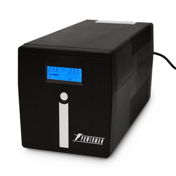 ИБП Powerman SINE, 1000ВА, lcd дисплей, линейно-интерактивный, напольный, 149х353х162 (ШхГхВ), 220V,  однофазный, (POWERMAN Smart Sine 1000)