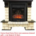 Классический очаг 2D Royal Flame Majestic FX Black