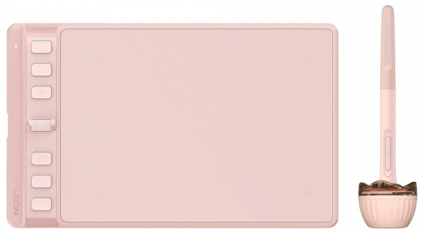 Графический планшет Huion H641P Pink
