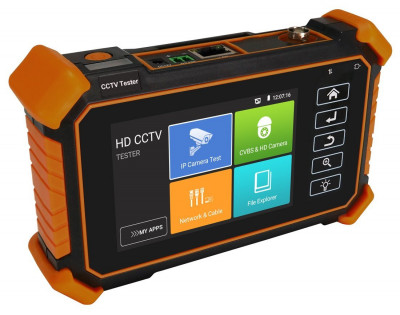 Многофункциональный тестовый видеомонитор для аналогового и IP видеонаблюдения TIP-H-4