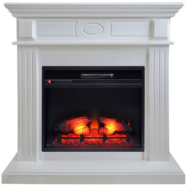 Электрокамин с широким очагом 2D Real-Flame Leda 24/25,5 WT Eridan 24