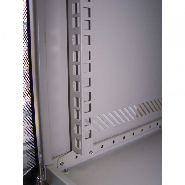 Направляющая TWT Lite, способ монтажа: вертикальный, 6U, для настенных шкафов, сталь, цвет: серый