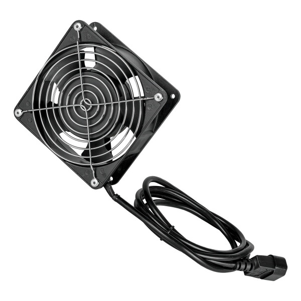 Вентиляторный модуль TLK, 220V, 43х120х120 мм (ВхШхГ), вентиляторов: 1, 45 дБ, поток: 165 м3/ч, для настенных шкафов, цвет: чёрный