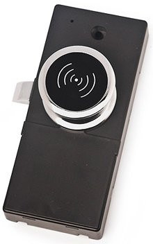 Замок со встроенным контроллером Z-395 (серебро)