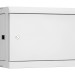 Шкаф телекоммуникационный настенный TLK Classic II, 19", 6U, 370х600х600 мм (ВхШхГ), дверь: металл, боковая панель: сплошная съемная, разборный, цвет: серый