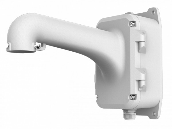 Кронштейн HIKVISION, накладной, 170,7х281,2х395,5 (ШхГхВ), настенный, для систем видеонаблюдения, материал: алюминий, с монтажной коробкой, цвет: белый