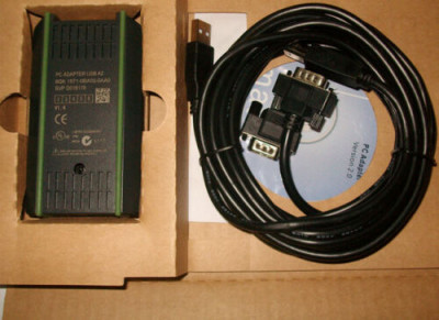 Siemens 6GK1571-0BA00-0AA0 PC USB-адаптер А2  (USB V2.0) для подключения PG / PC или ноутбук SIMATIC S7 к  PROFIBUS или MPI В комплекте (USB-кабель 5M)