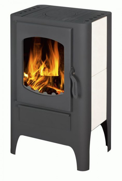 Дровяная печь ЭКОКАМИН БАВАРИЯ ЭКО С ПЛИТОЙ