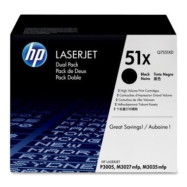 Картридж HP Q7551XD (№51X) Black