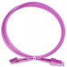 Коммутационный шнур оптический Eurolan Tight Buffer, Duplex SC/LC, OM4 50/125, LSZH (нг(A)-HF), 7м, цвет: пурпурный, (41F-40-SC-LC-07)