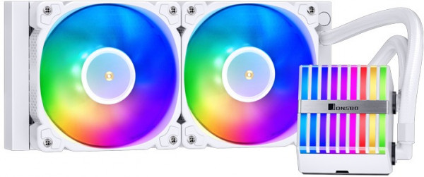 Система жидкостного охлаждения Jonsbo HXW-240 ARGB White