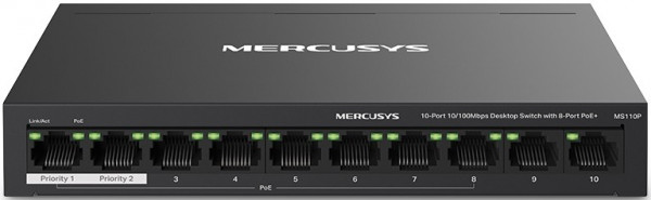 Коммутатор (свитч) Mercusys MS110P