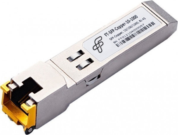 Трансивер FiberTrade FT-SFP-Copper-10-1000-I (CS)