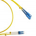 Коммутационный шнур оптический Hyperline, Duplex LC/SC (UPC), OS2 9/125, LSZH, Ø 2мм, 5м, цвет: жёлтый, (FC-D2-9-LC/UR-SC/UR-H-5M-LSZH-YL)