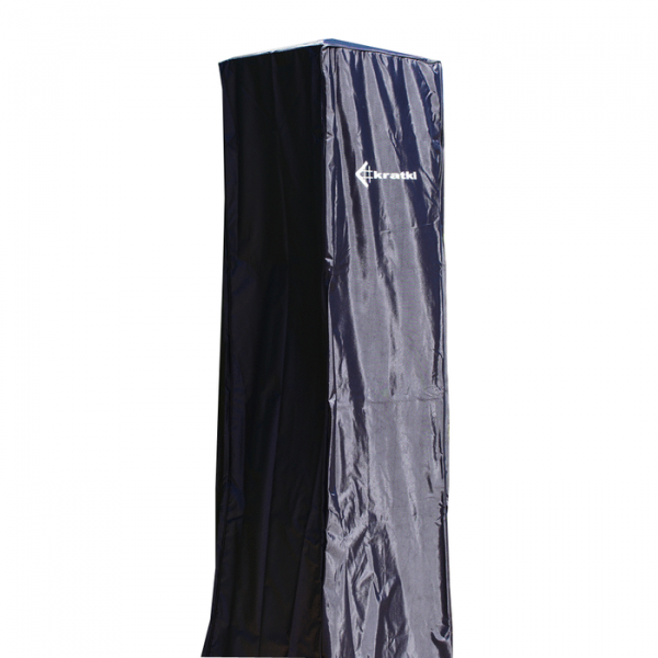 Чехол для уличных обогревателей Kratki Чехол для UMBRELLA черный (белый логотип)
