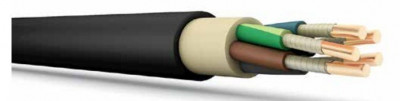 Кабель силовой огнестойкий, не распространяющий горение, с низким дымо- и газовыделением ВВГ-П нг(А)-LSLTx 3х6,0 ГОСТ ККЗ