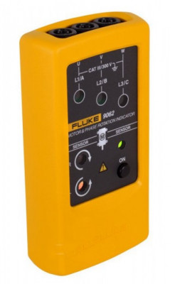 Индикатор FLUKE, кабельный, с дисплеем, корпус: пластик, чередования фаз вращения электродвигателя, (2435077)