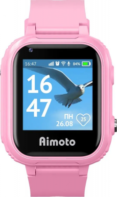 Умные часы Knopka Aimoto Pro 4G Pink